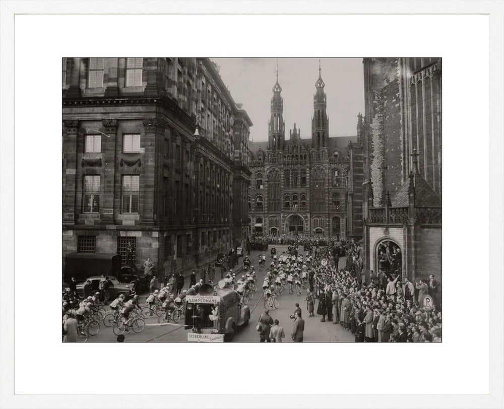 Ronde van Nederland op de Dam - 1949
