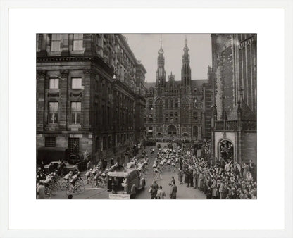 Ronde van Nederland op de Dam - 1949