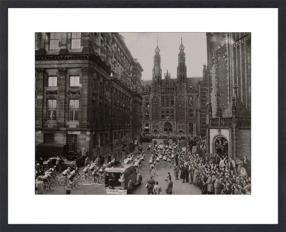 Ronde van Nederland op de Dam - 1949
