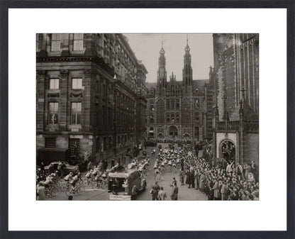 Ronde van Nederland op de Dam - 1949