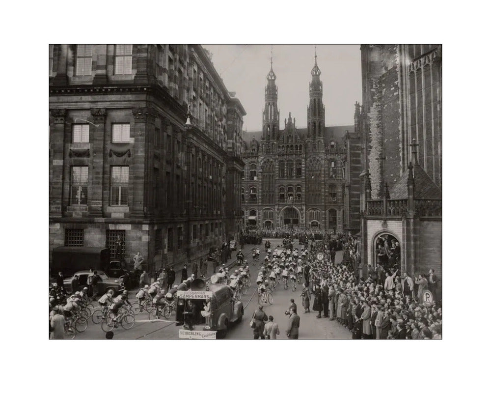 Ronde van Nederland op de Dam - 1949