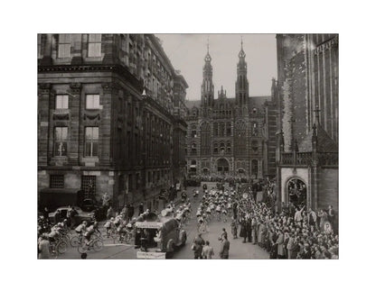 Ronde van Nederland op de Dam - 1949
