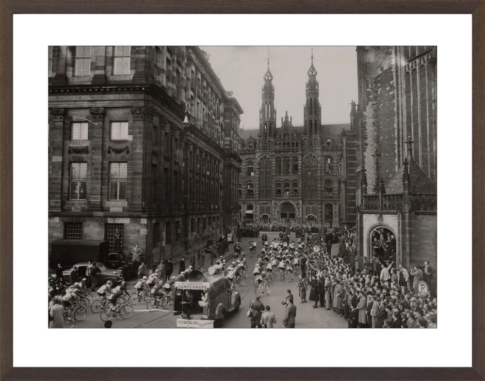 Ronde van Nederland op de Dam - 1949