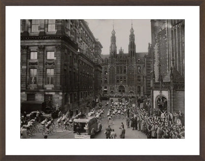 Ronde van Nederland op de Dam - 1949