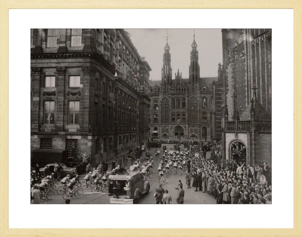 Ronde van Nederland op de Dam - 1949