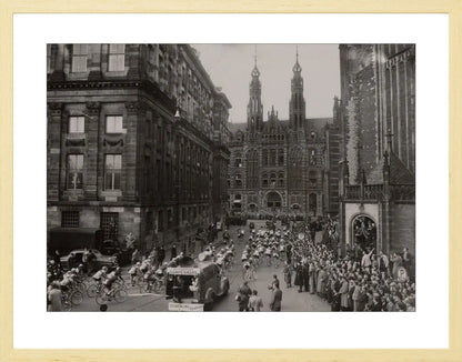 Ronde van Nederland op de Dam - 1949