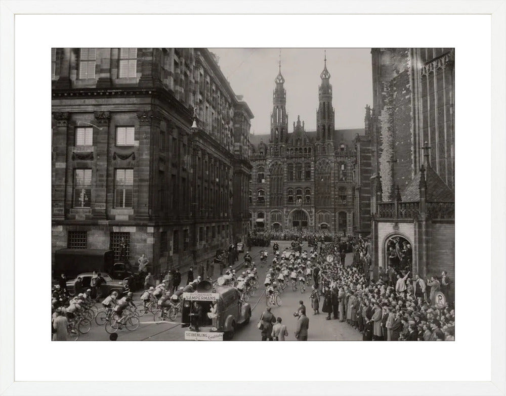 Ronde van Nederland op de Dam - 1949