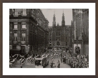 Ronde van Nederland op de Dam - 1949