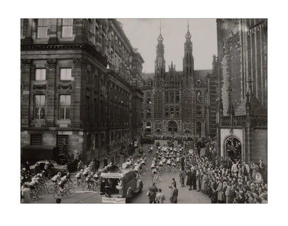 Ronde van Nederland op de Dam - 1949