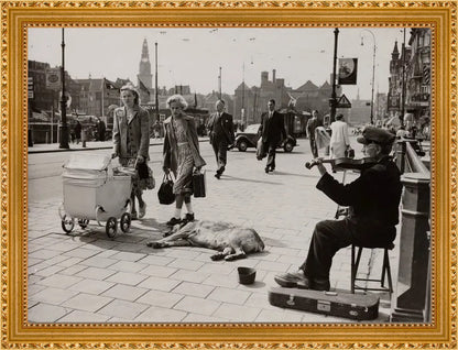 Muziek bij het Centraal Station - 1950