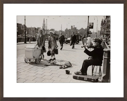 Muziek bij het Centraal Station - 1950