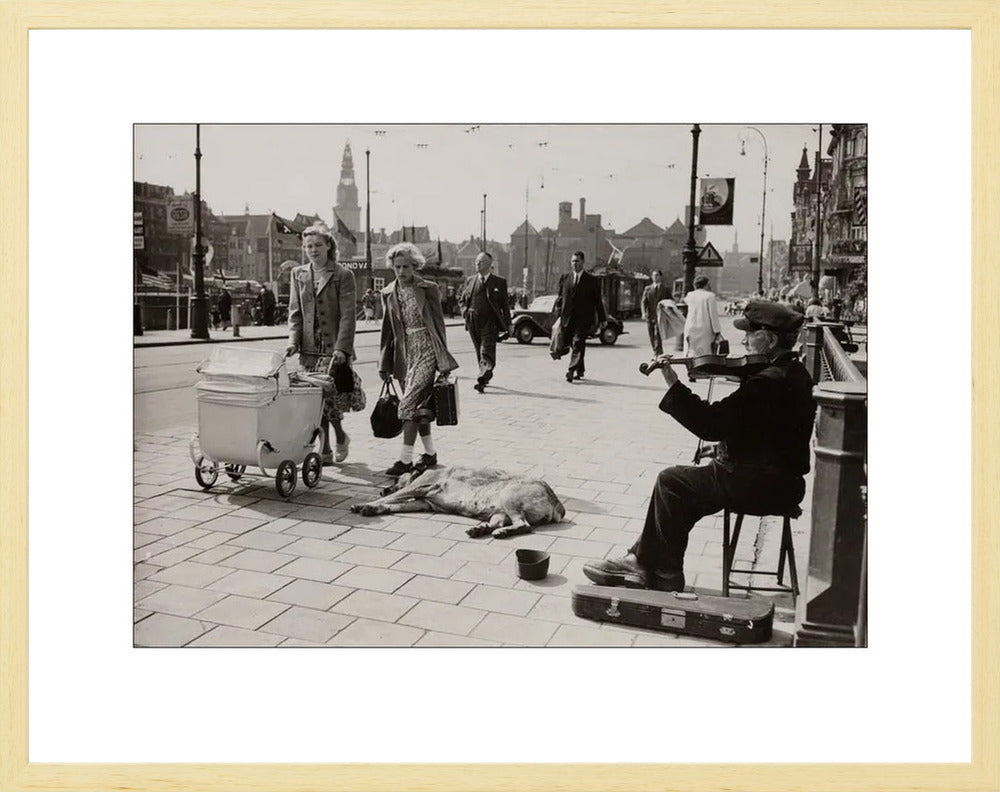 Muziek bij het Centraal Station - 1950