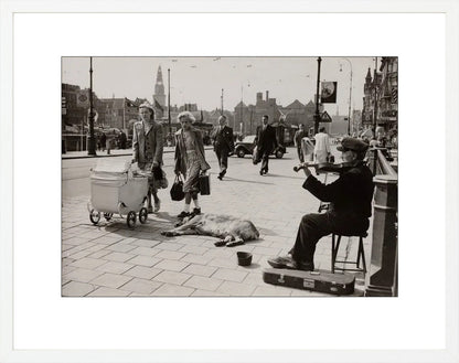 Muziek bij het Centraal Station - 1950