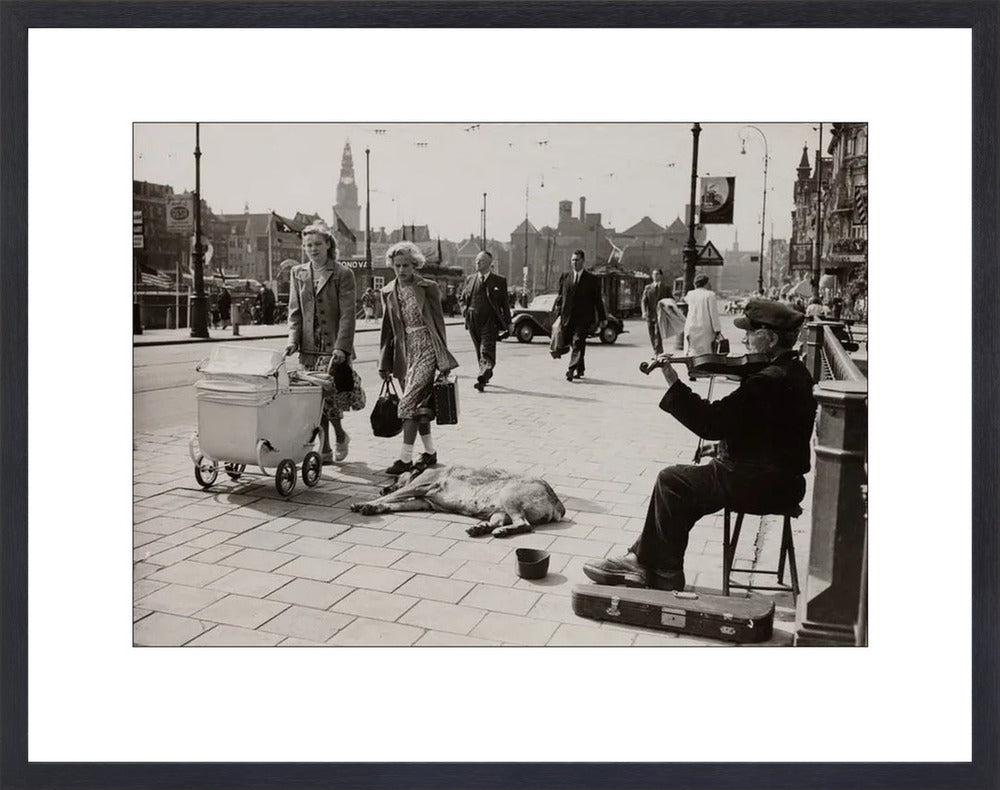 Muziek bij het Centraal Station - 1950