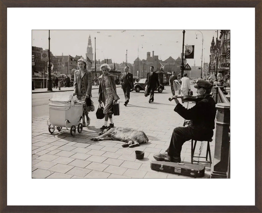 Muziek bij het Centraal Station - 1950