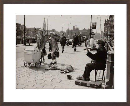 Muziek bij het Centraal Station - 1950