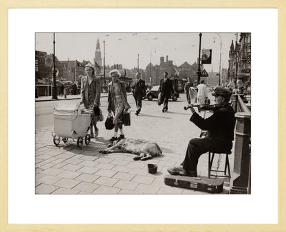 Muziek bij het Centraal Station - 1950