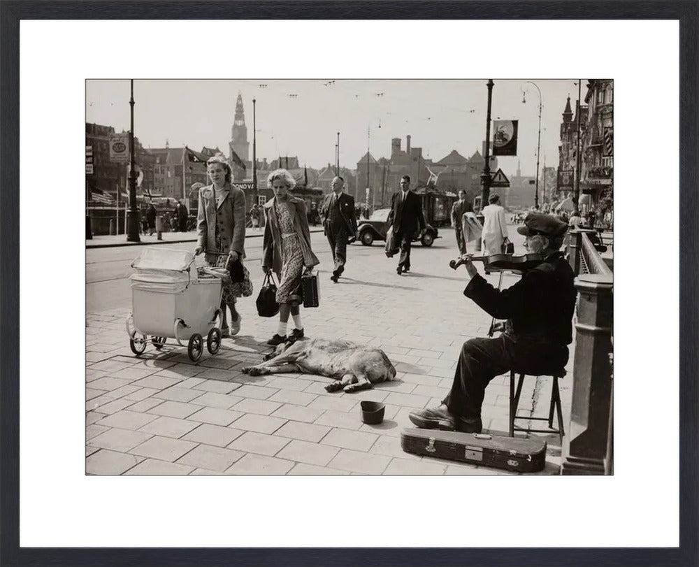 Muziek bij het Centraal Station - 1950