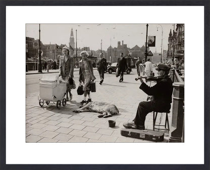 Muziek bij het Centraal Station - 1950