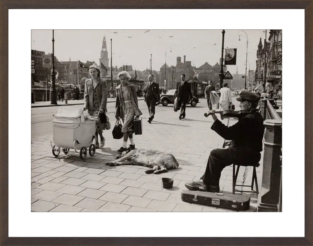 Muziek bij het Centraal Station - 1950