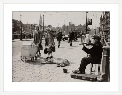 Muziek bij het Centraal Station - 1950