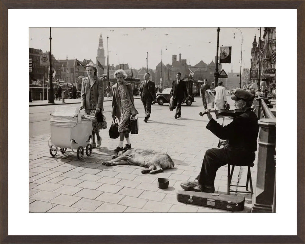 Muziek bij het Centraal Station - 1950