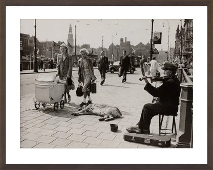Muziek bij het Centraal Station - 1950