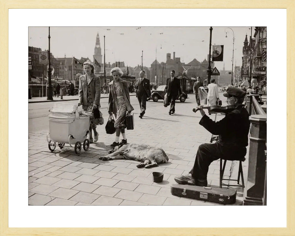 Muziek bij het Centraal Station - 1950