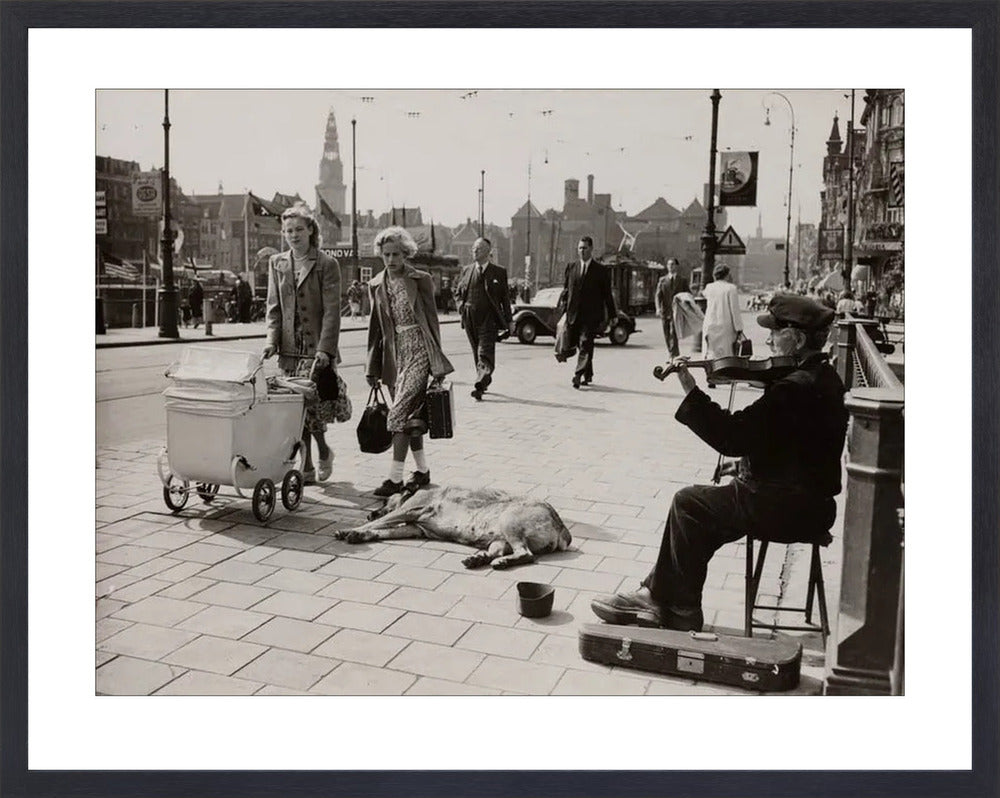 Muziek bij het Centraal Station - 1950