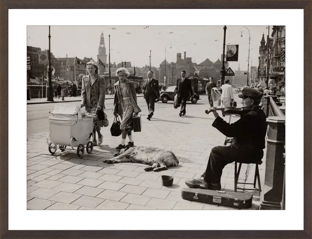Muziek bij het Centraal Station - 1950