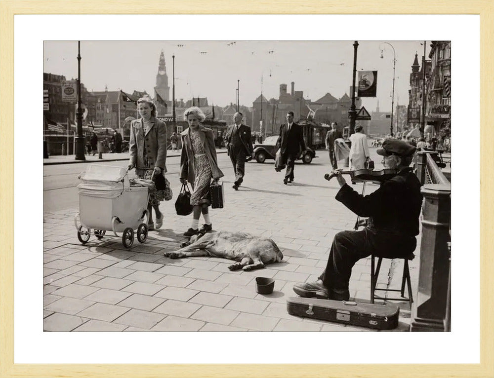 Muziek bij het Centraal Station - 1950