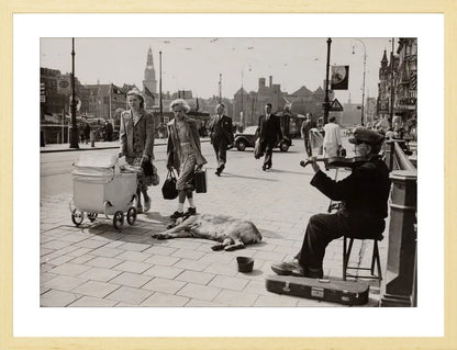Muziek bij het Centraal Station - 1950