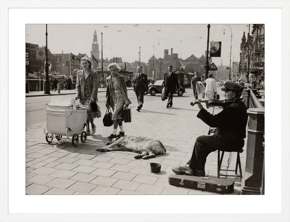 Muziek bij het Centraal Station - 1950