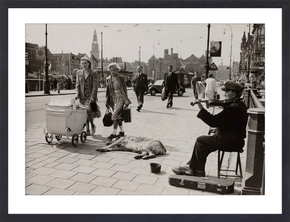 Muziek bij het Centraal Station - 1950