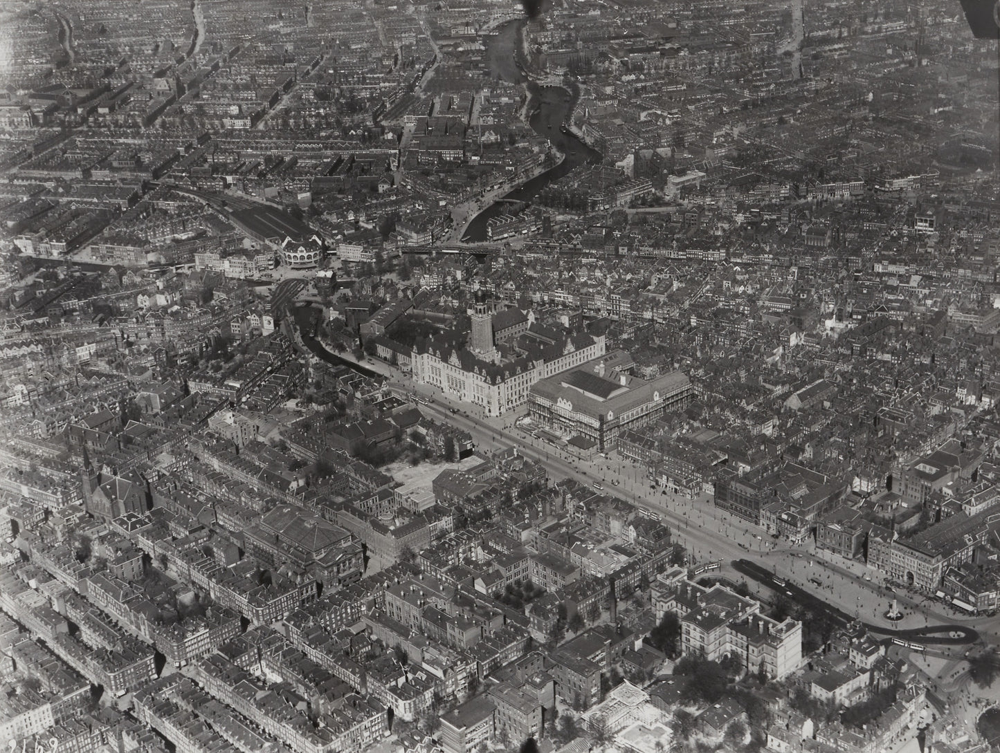 Binnenstad vanuit de Lucht - 1922