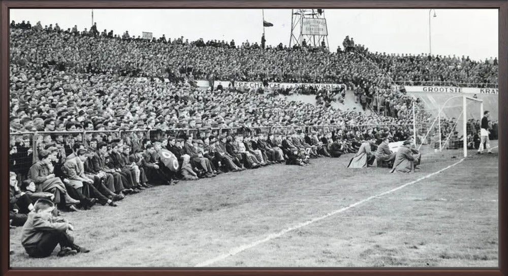 Publiek bij de Galgenwaard - 1955
