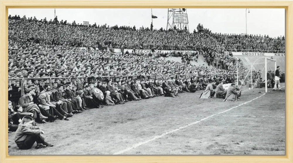 Publiek bij de Galgenwaard - 1955