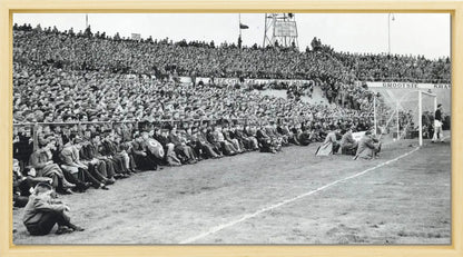 Publiek bij de Galgenwaard - 1955