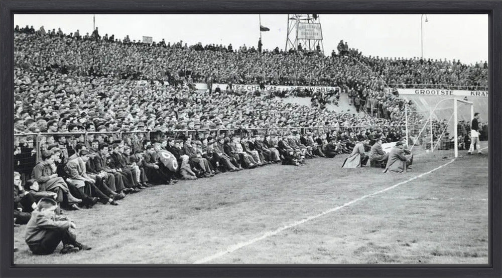 Publiek bij de Galgenwaard - 1955