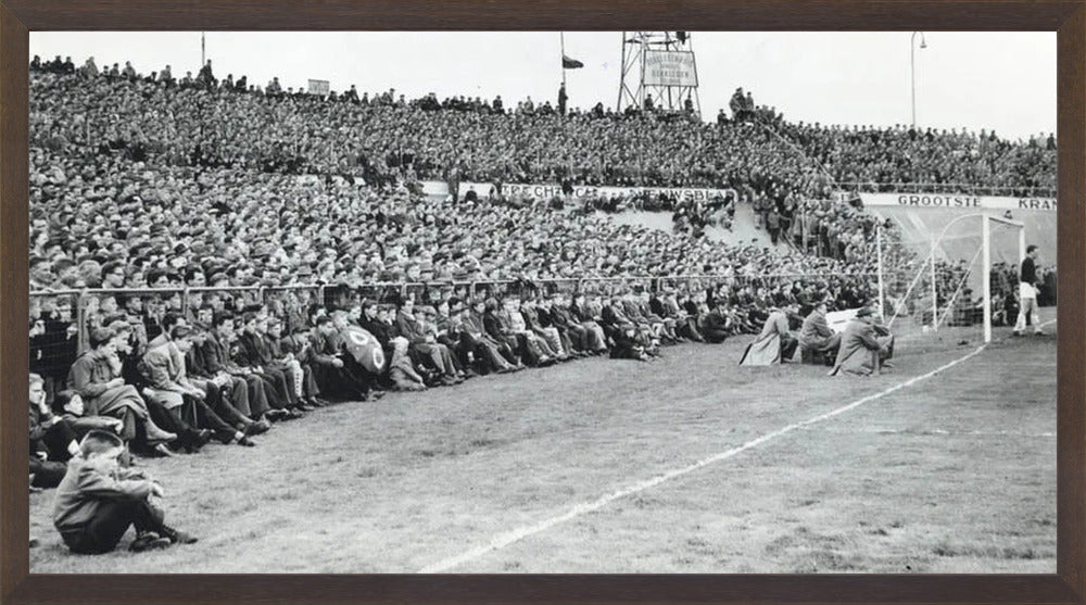 Publiek bij de Galgenwaard - 1955