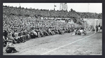 Publiek bij de Galgenwaard - 1955