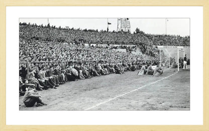 Publiek bij de Galgenwaard - 1955
