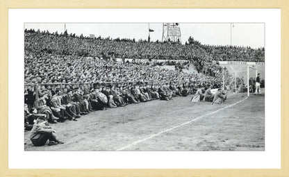 Publiek bij de Galgenwaard - 1955