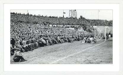 Publiek bij de Galgenwaard - 1955
