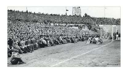 Publiek bij de Galgenwaard - 1955