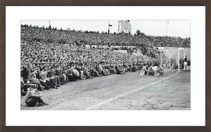 Publiek bij de Galgenwaard - 1955
