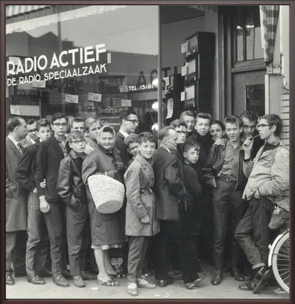 In de Rij voor de Radio - 1960