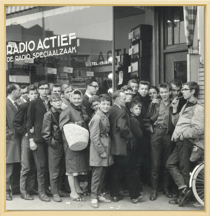 In de Rij voor de Radio - 1960