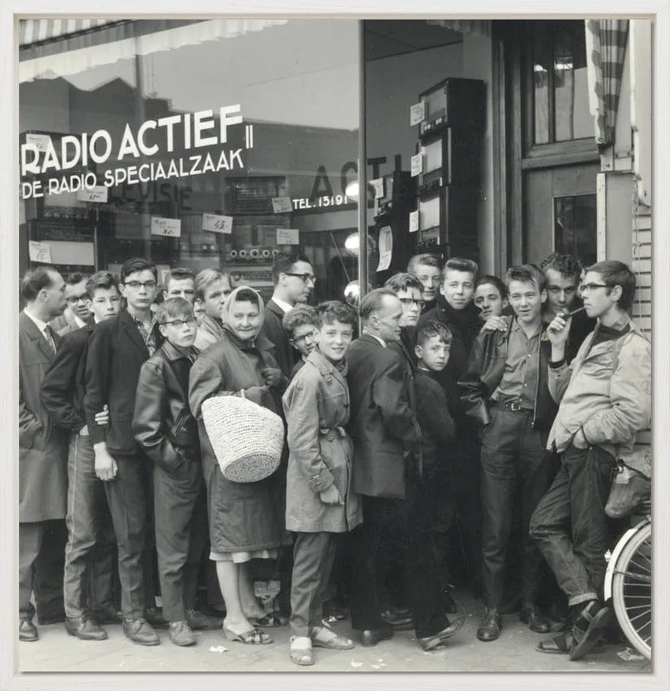 In de Rij voor de Radio - 1960