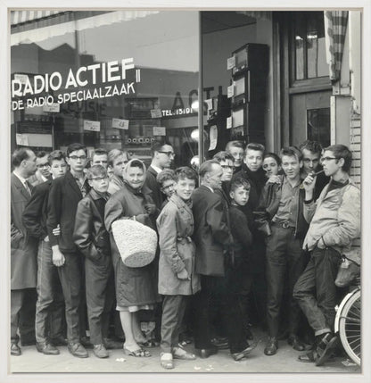 In de Rij voor de Radio - 1960